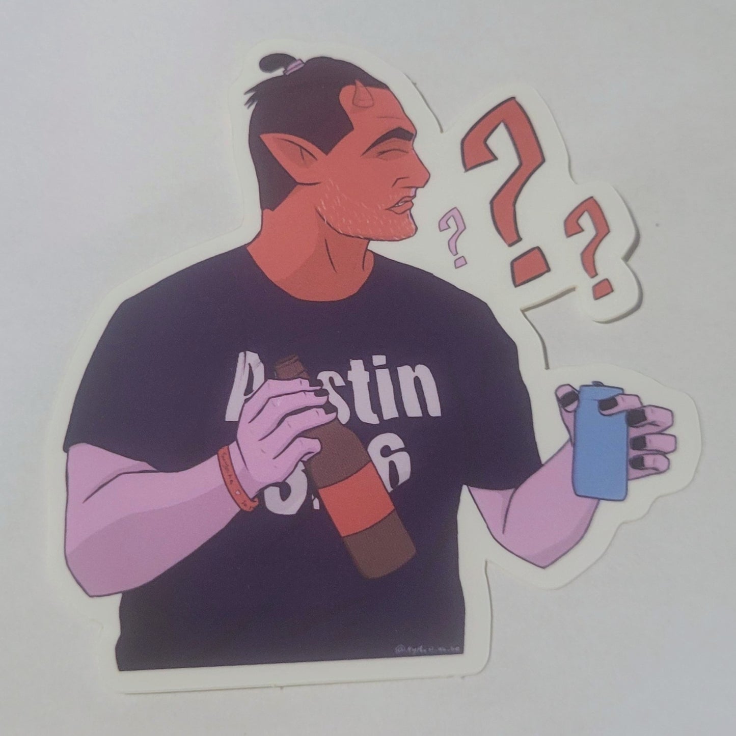 Sticker Scott SK Miller Confused