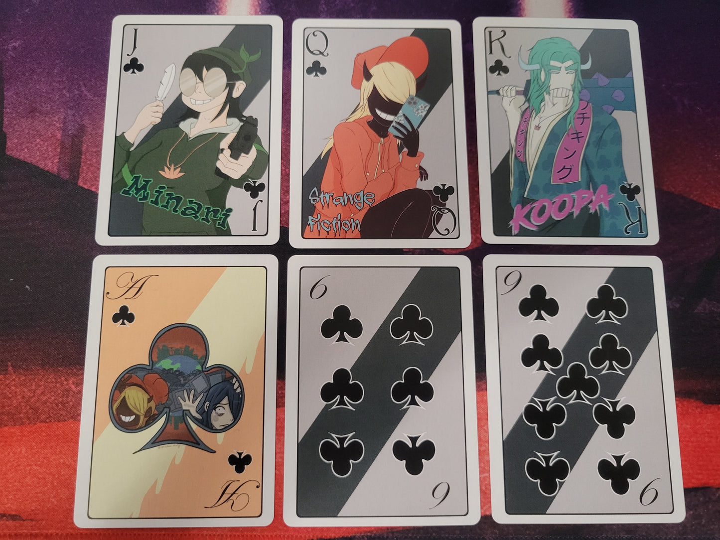 Demondice Poker Cards
